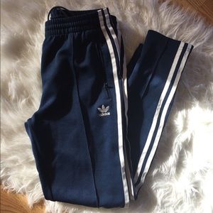 Blue Adidas Originals SST Track Pants